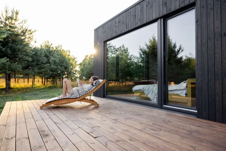 Terrasse en bois, Capbreton, Les Copeaux d'Abord